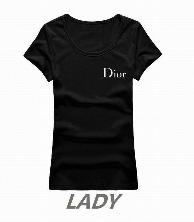 Dior short round collar T woman S-XL-007